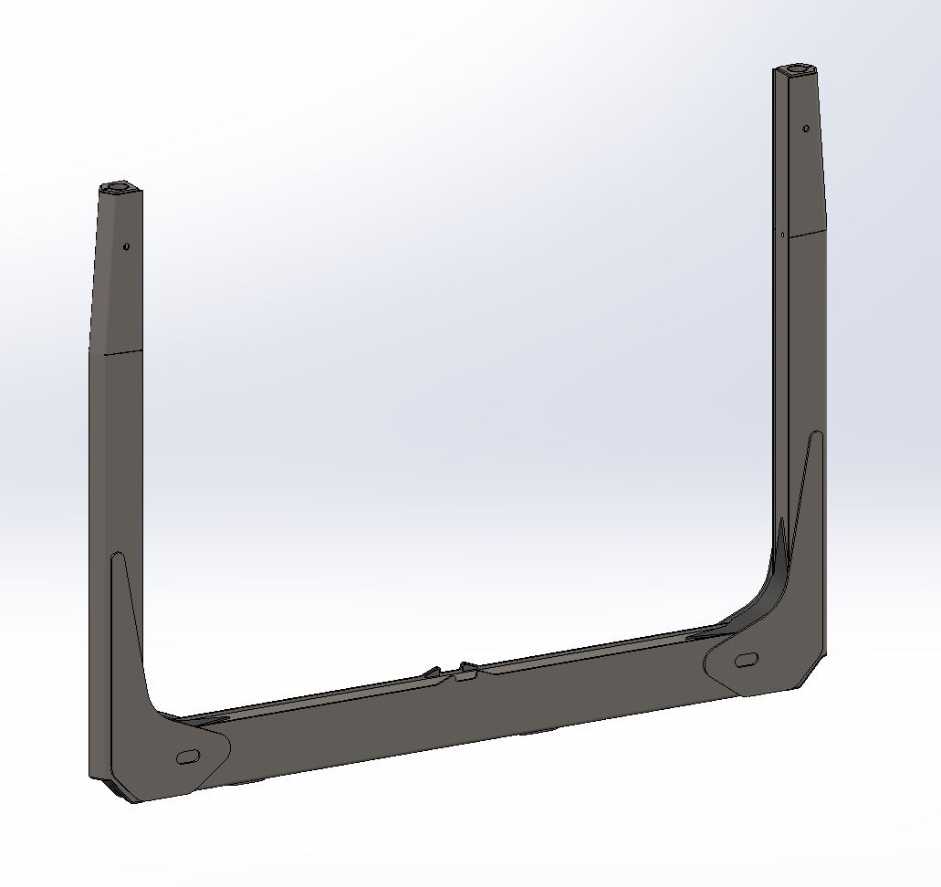 Trailer Bolster (Middle, Assembled)