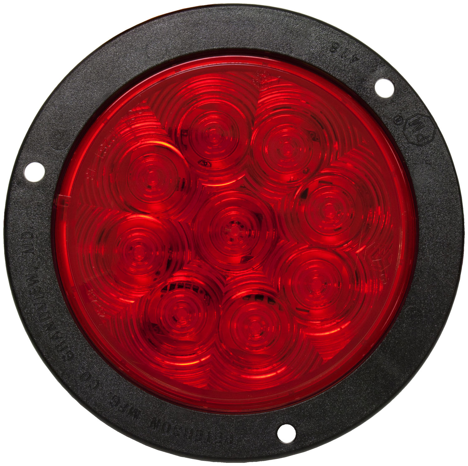 Peterson Stop/Tail Light Red 818R9